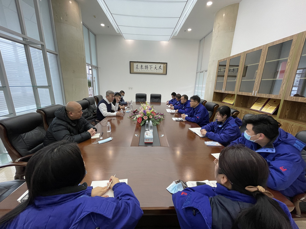 黑龍江省藥品監(jiān)督管理局稽查三處處長陳榮罡一行 走訪友搏藥業(yè)